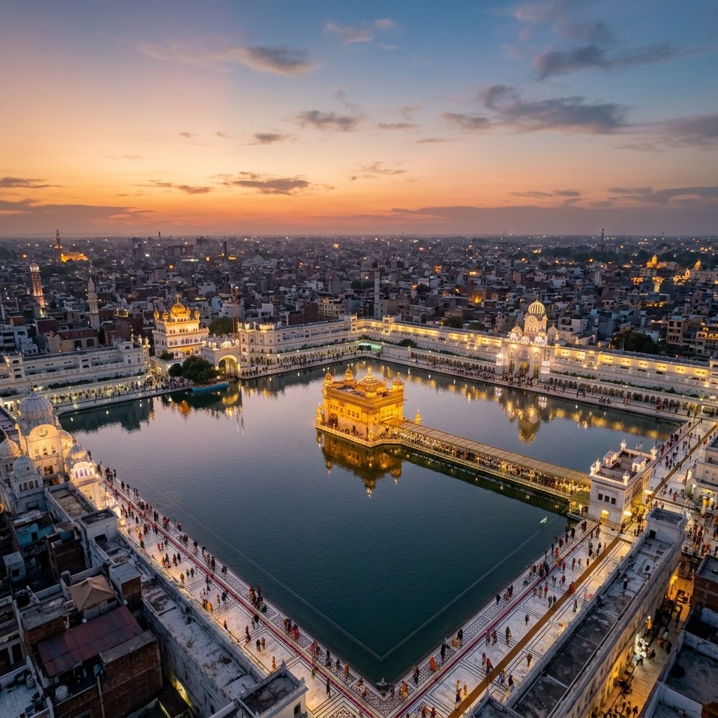 Amritsar cityscape