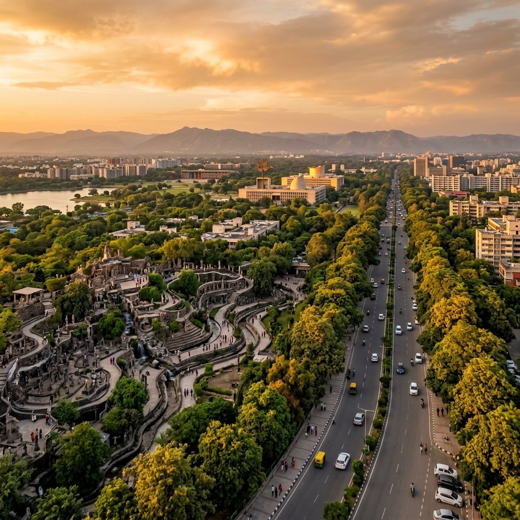 Chandigarh cityscape