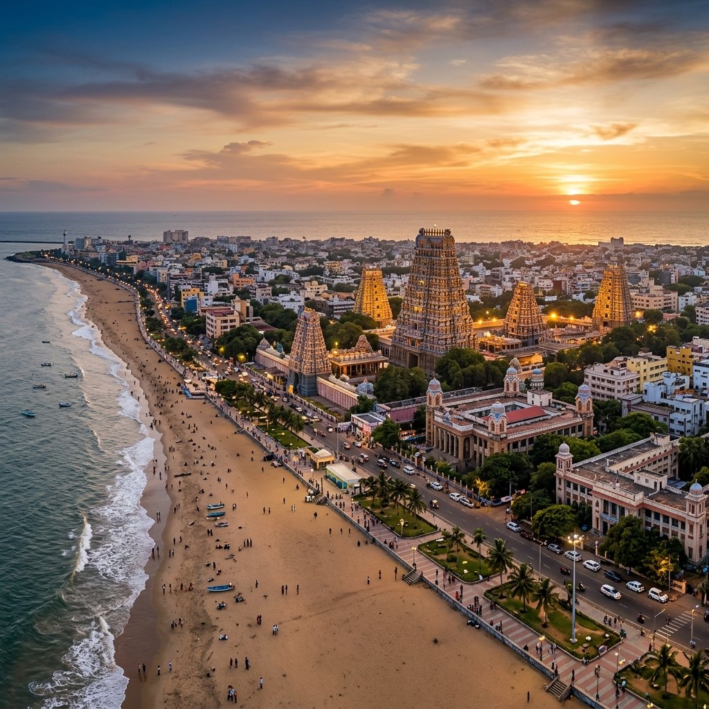 Chennai cityscape