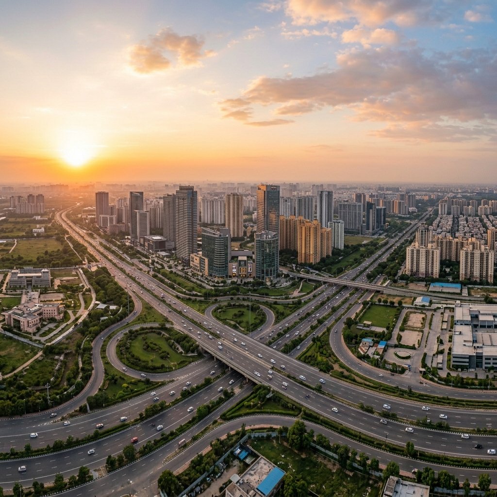 Noida cityscape