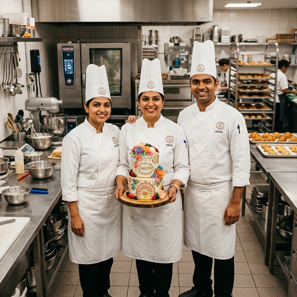 Professional pastry chefs trained by Truffle Nation
