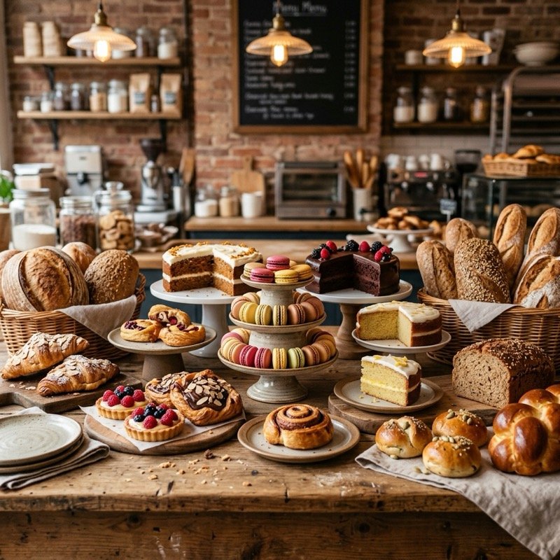 Eggless pastries, cakes, macarons and artisan breads by Truffle Nation Chennai students