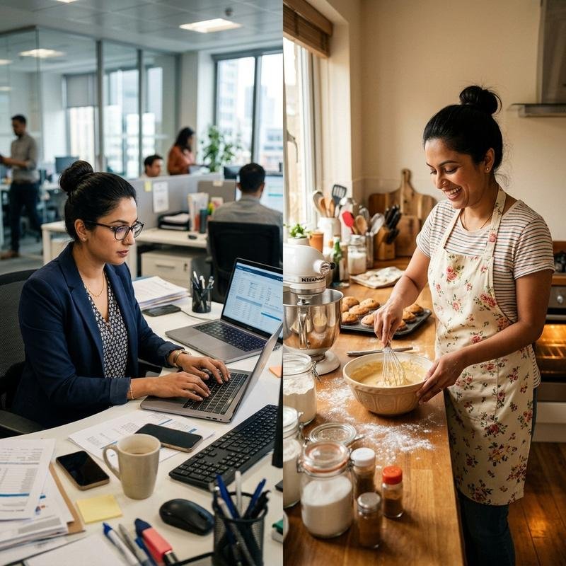 Pastry student working on bread dough during professional baking training