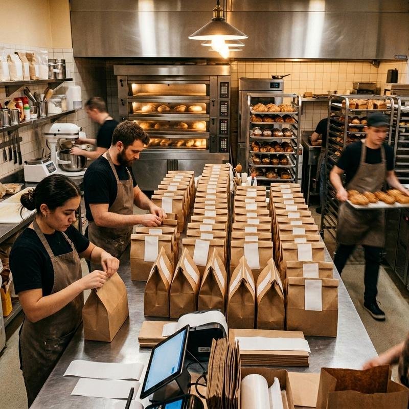 Truffle Nation students completing advanced eggless wedding cakes and celebration pastries