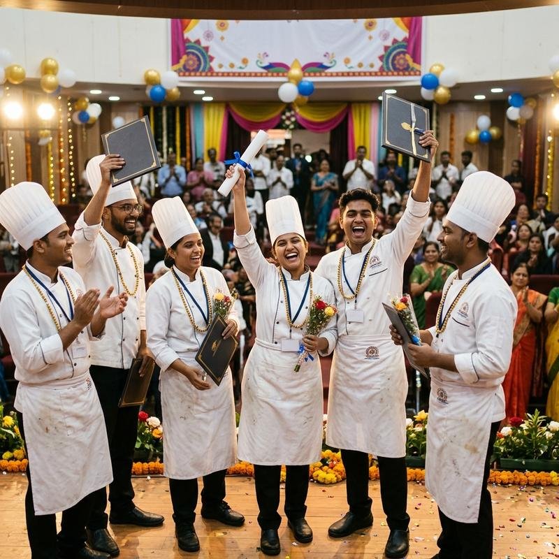 Professional baking course graduates at Truffle Nation ready for successful careers