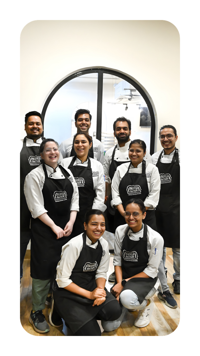 Pastry chef assessment and graduation at Truffle Nation Delhi