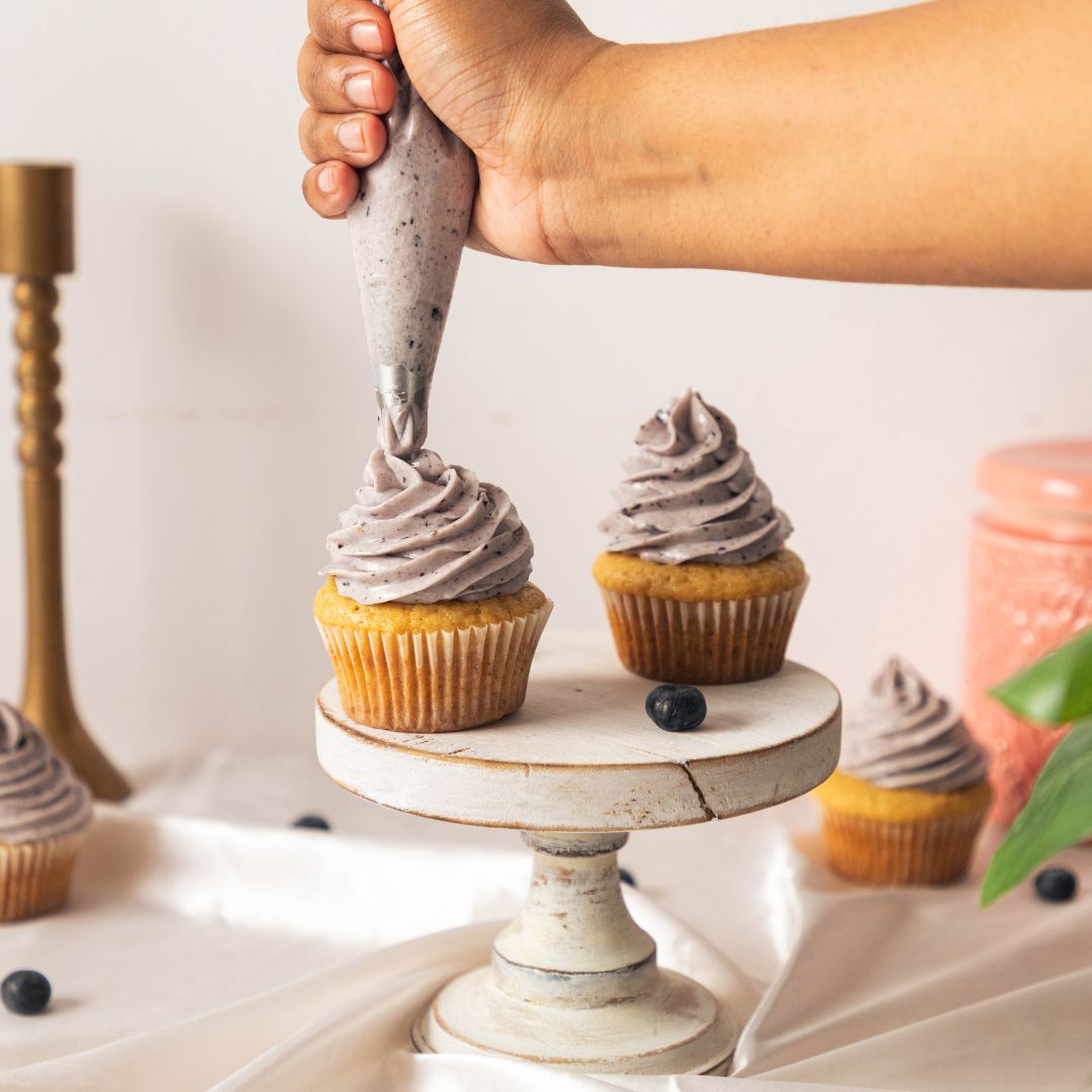 Blueberry Buttercream Frosting Recipe Truffle Nation 2653