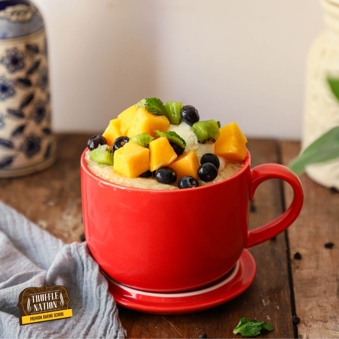 Vanilla Mug Cake Recipe Truffle Nation