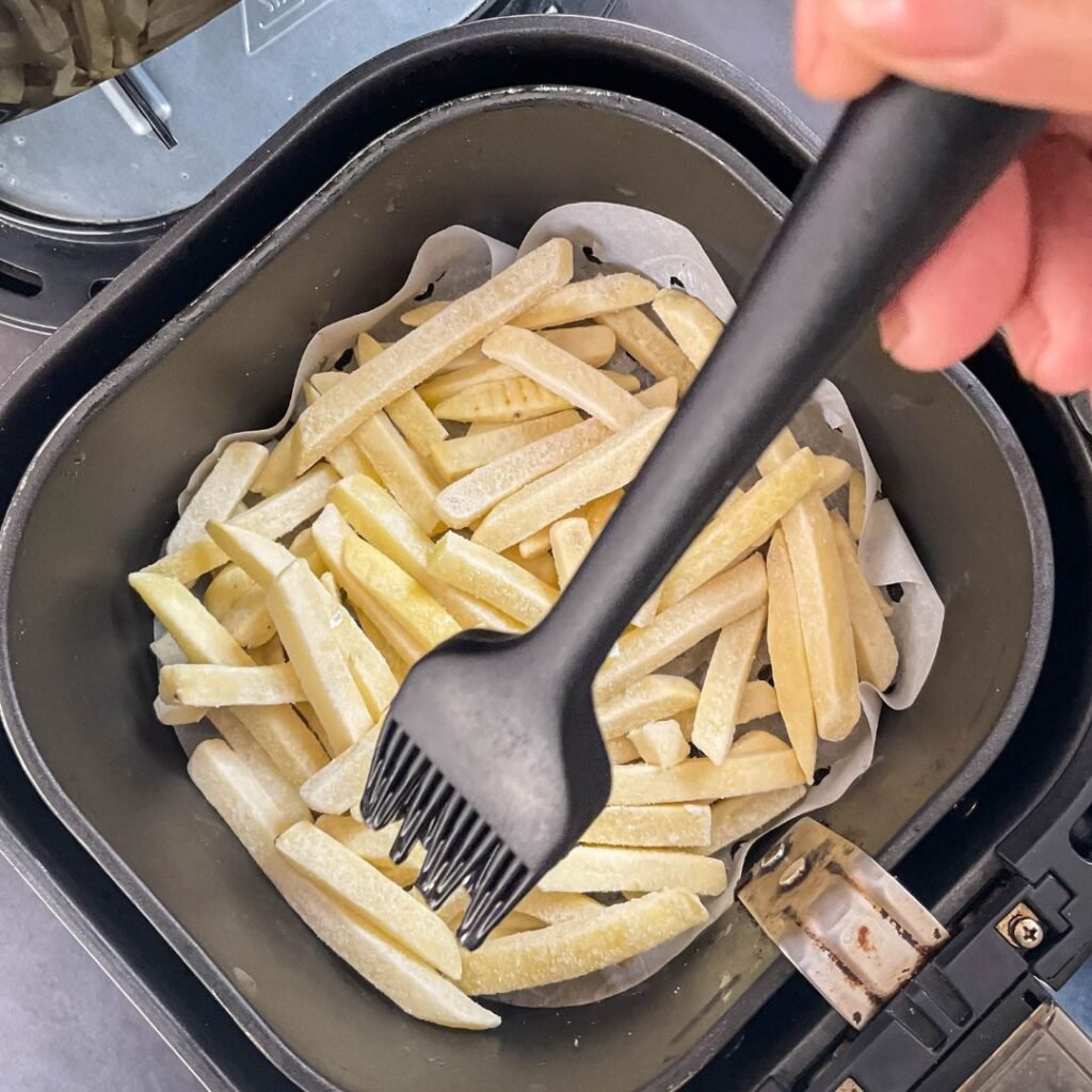 How to make Frozen French Fries In Air Fryer [Recipe] Truffle Nation